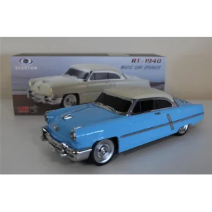 EVERTON RT-1940 Mavi Bluetooth Fm-Usb-Tf-Aux Şarjlı Nostaljik Radyo