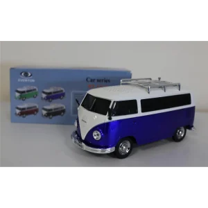 EVERTON RT-1945 Mavi Arabalı  Bluetooth Fm-Usb-Tf-Aux Şarjlı Nostaljik Radyo