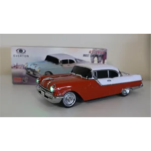 EVERTON RT-1950 Turuncu Arabalı  Bluetooth Fm-Usb-Tf-Aux Şarjlı Nostaljik Radyo