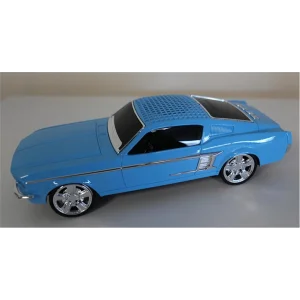 EVERTON RT-1951 Mavi (Blue) Arabalı  Bluetooth Fm-Usb-Tf-Aux Şarjlı Nostaljik Radyo