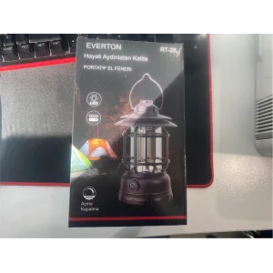 Everton Rt-28 Nostalji Kamp Lambası Şarjlı