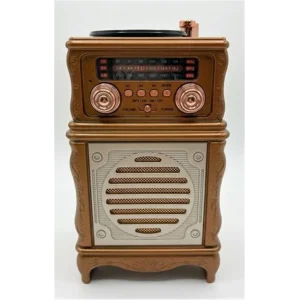 Everton Rt-381  Bluetooth Fm-Usb-Tf-Aux Şarjlı Nostaljik Radyo