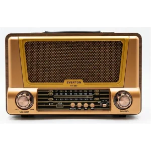 Everton Rt-580  Bluetooth Fm-Usb-Tf-Aux Şarjlı Nostaljik Radyo