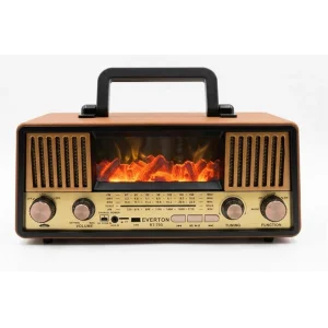 Everton Rt-703 Bluetooth Fm-Usb-Tf-Aux Şarjlı Nostaljik Radyo