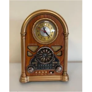 Everton RT-719  Şarjlı, Saat Göstergeli Nostaljik Radyo( Bluetooth-USB-SD-FM)