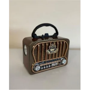 Everton RT-826M  Bluetooth-USB-SD-FM Şarjlı  Nostaljik Radyo El Fenerli