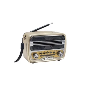 Everton Rt-666 Fm-Usb-Tf-Aux Şarjlı Nostaljik Radyo