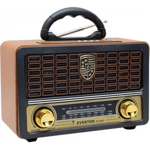 Everton Rt-602 Fm-Usb-Tf-Aux Şarjlı Nostaljik Radyo