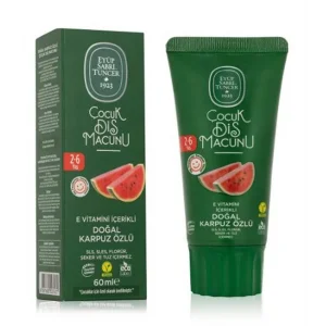 Eyüp Sabri Tuncer Doğal Karpuz Özlü 2-6 Yaş Çocuk Diş Macunu 60 ml