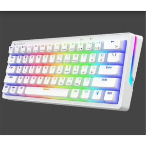 Gameagle GE2015 Poseıdon RGB Kablolu Us Layout Mekanik Beyaz Oyuncu Klavyesi