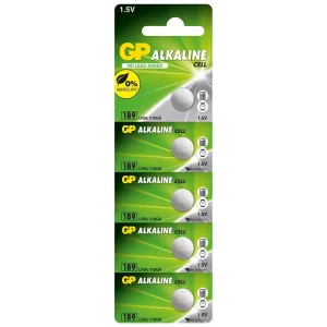 GP GP189-C5 LR54 AG10-LR1130 Alkalin Düğme Pil 5li Paket