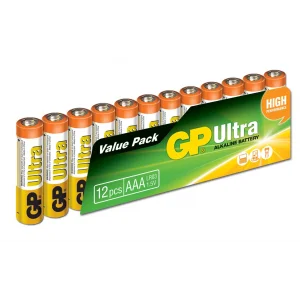 GP G-Tech LR03 AAA Boy Ultra Alkalin İnce Kalem Pil 12li Paket GP24AU-VS12