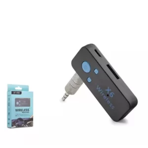 HADRON HD9004 AUX MUSIC RECEIVER BLUETOOTH DONGLE + HANDS FREE SİYAH
