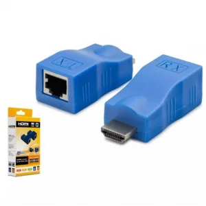 HADRON HDX1274 30M HDMI EXTENDER Receive X (Giriş)  MAVİ