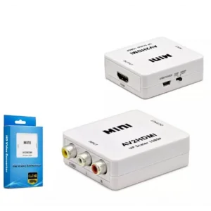HADRON HDX1282 HD VIDEO CONVERTOR AV (IN) TO HDMI (OUT) BEYAZ