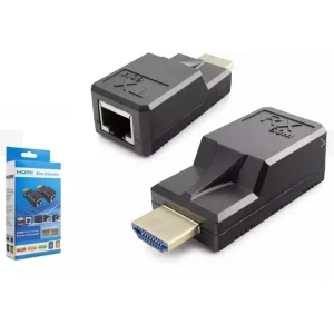 Hadron HDX1375 60mt Hdmi Extender Siyah Mini (Type-C Port)