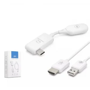 Hadron Hdx1390 Type-C To Hdmı – Type-C’den HDMI’a Kablosuz Görüntü & Ses Aktarım Seti Beyaz