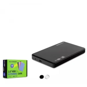HADRON HDX1757 HDD KUTU USB2.0 PLASTİK SATA 2.5 SİYAH - BEYAZ