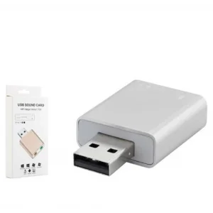 HADRON HDX5272 USB Harici Ses Kartı 7.1 Gümüş