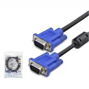HADRON HDX7785 VGA Kablo OD 7.3 mm A Kalite 15 m - Siyah Mav