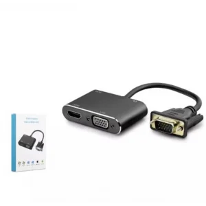 Hadron Hdx7821 Vga To Hdmi + Vga F Çevirici 1080P 22Cm Siyah
