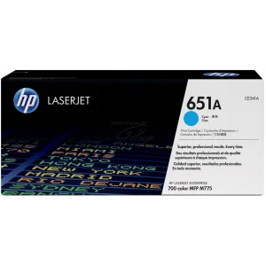 HP 651A Cyan Mavi 16.000 Sayfa Toner CE341A