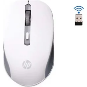 Hp S1000 Plus 1600DPI 2.4GHz WireLess Beyaz Kablosuz Mouse (Pil İçinde)