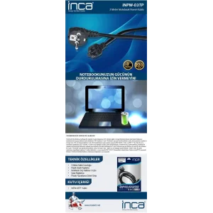 Inca Inpw-03tp 3mt Notebook Power Kablosu