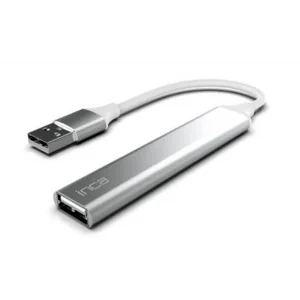 Inca IUSB-4TUX 3X2.0 3.0 USB Çıkış USB Çıkış 5 Gbps Usb Çoklayıcı Alüminyum Kasa