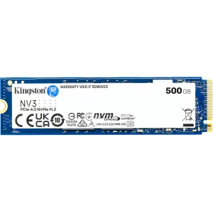 Kingston 500GB NV3 PCIe 4.0 NVMe M.2 2280 SSD Disk SNV3S-500G SSD Disk