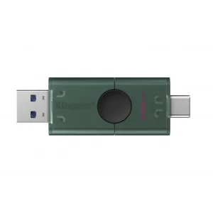 Kingston DTDEG2-256GB 256GB USB-A + USB-C 3.2 Gen 1 DataTraveler DuoG2 Flash Bellek