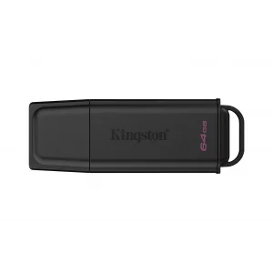 Kingston DTXG2-64GB 64GB Portable USB 3.2 Gen 1 DataTraveler Exodia Black Flash Bellek