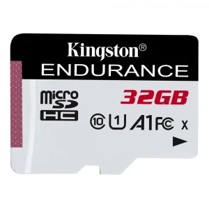Kingston SDCE-32GB 32GB microSDHC Endurance 95R-30W C10 A1 UHS-I Card Only Hafıza Kartı
