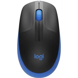 Logitech 910-005909 M191 Mavi Büyük Boy Kablosuz Mouse Optik 1000 Dpı Buton