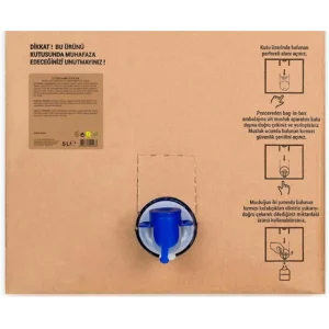 Manolya Çiçeği 5lt Doğal Zeytinyağlı Sıvı Sabun  Bag in Box