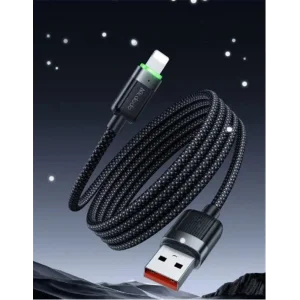 MCDODO CA-6000 USB-A TO LİGHTNİNG 3A MANYETİK SARILABİLİR KABLO 1.2 M
