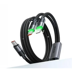 MCDODO CA-6700 2si 1 ARADA 100W 1.5 M TYPE-C TO TYPE-C + LİGHTNİNG KABLO