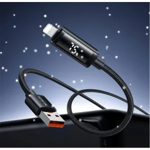 MCDODO CA-7970 USB-A TO LİGTNİNG Çift LED Ekranlı 3A 1.2M KABLO