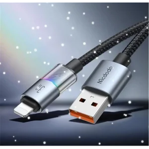 MCDODO CA-8170 USB-A TO LİGHNİNG 7 RENKLİ IŞIKLI 1.2M KABLO