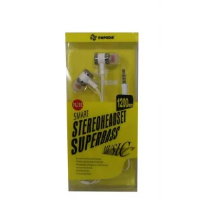 Megatech Papada PA200 Beyaz Renk Mikrofonlu Kulaklık