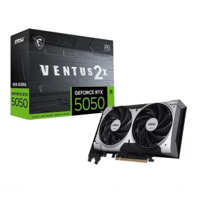 Msı GeForce RTX5050 Ventus 2X OC 8G 8GB GDDR6 128 Bit DLSS 4 Ekran Kartı
