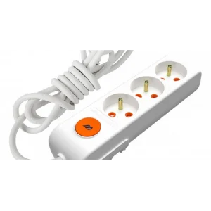 Mutlusan Rı-Tech 3lü 2mt Anahtarlı Ups 001 175 340002 02 00 Üçlü Anaht. Ups Grup Priz