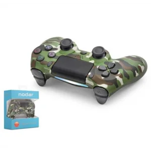 NODAR ND400L PS4 Uyumlu Kablosuz GamePad Oyun Kolu - Yeşil Kamuflaj