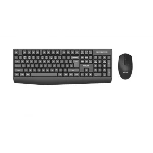 Philips SPT6337B Kablosuz Türkçe Q Klavye&Mouse Set Siyah