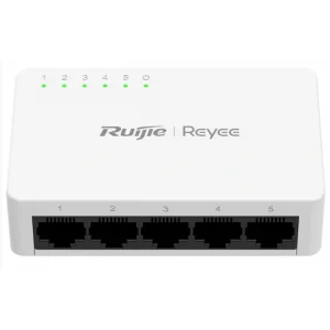 Ruijie Reyee RG-ES05F 5 Portlu, 10-100 Fast Ethernet Tak Çalıştır Switch Plastik Kasa