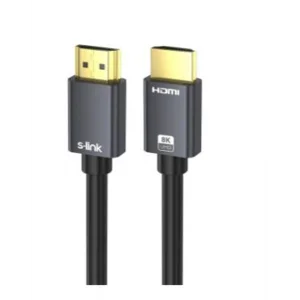 S-link SL-HM8K03 HDMI TO HDMI 3m v2.1 8K60 HZ 4K 120HZ Kablo