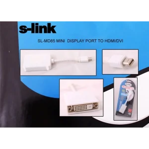 S-link SL-MD85 Mini Display Erkek To Dvı 24+5 Çevirici