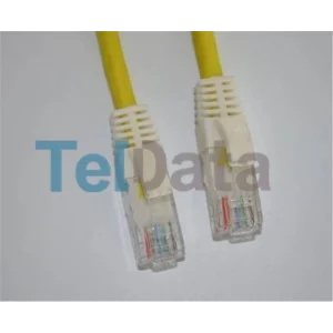 Teldata TLD-030YY Cat6 0.30MT Sarı Utp Patch Kablo
