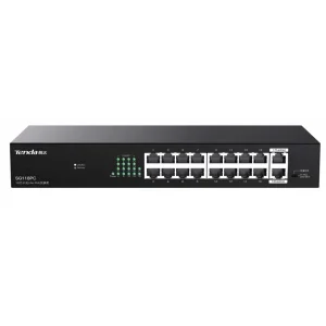 Tenda SG118PC SG118PC 18 Port Gigabit PoE Switch 100-100-1000 167W