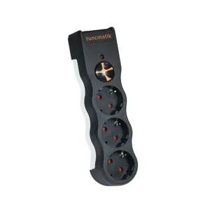 Tunçmatik TSK19010 3li Enerji Koruma Powersurge Siyah 1050 JOULE